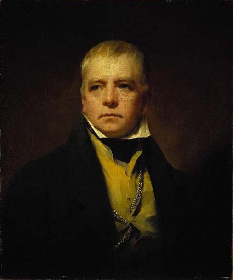 Sir Henry Raeburn Raeburn portrait of Sir Walter Scott oil painting image